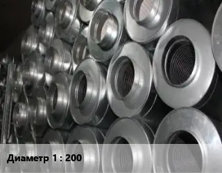 Шумоглушитель круглый 200 L=900 Марка: Shuft